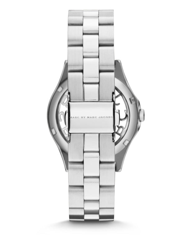  Shop Authentic Marc Jacobs Henry White Dial Silver Steel Strap Watch for Women - MBM3291 - Luxxuri