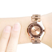  Shop Authentic Marc Jacobs Henry Rose Gold Dial Rose Gold Steel Strap Watch for Women - MBM3293 - Luxxuri