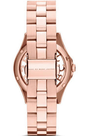  Shop Authentic Marc Jacobs Henry Rose Gold Dial Rose Gold Steel Strap Watch for Women - MBM3293 - Luxxuri