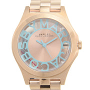  Shop Authentic Marc Jacobs Henry Rose Gold Dial Rose Gold Steel Strap Watch for Women - MBM3296 - Luxxuri