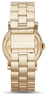  Shop Authentic Marc Jacobs Amy Blue Dial Gold Steel Strap Watch for Women - MBM3303 - Luxxuri