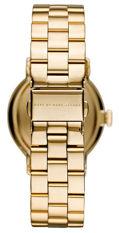 Shop Authentic Marc Jacobs Baker Black Dial Gold Steel Strap Watch for Women - MBM3355 - Luxxuri