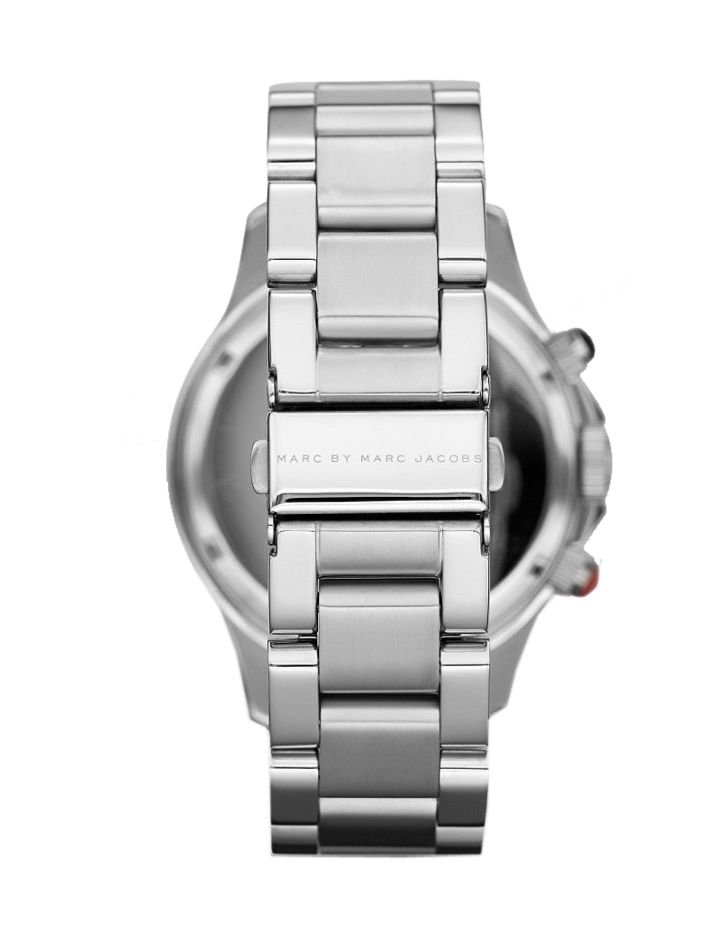  Shop Authentic Marc Jacobs Rock Chronograph White Dial Silver Steel Strap Watch for Men - MBM5027 - Luxxuri