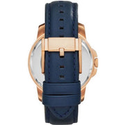  Shop Authentic Fossil Grant Mechanical Blue Dial Blue Leather Strap Watch for Men - ME3054 - Luxxuri