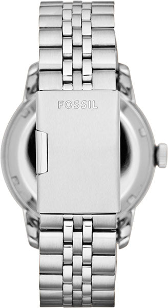  Shop Authentic Fossil Townsman Multifunction Black Dial Silver Steel Strap Watch for Men - ME1135 - Luxxuri