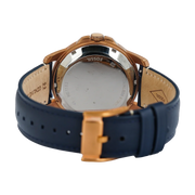  Shop Authentic Fossil Grant Twist Multifunction Blue Dial Blue Leather Strap Watch for Men - ME1162 - Luxxuri