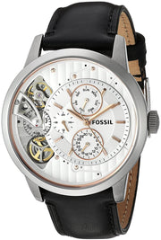 Shop Authentic Fossil Townsman Twist Multifunction White Dial Black Leather Strap Watch for Men - ME1164 - Luxxuri