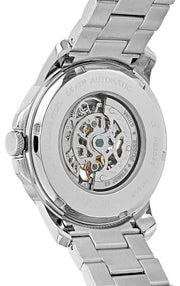  Shop Authentic Fossil Townsman Automatic Skeleton White Dial Two Tone Steel Strap Watch for Men - ME3075 - Luxxuri