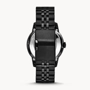  Shop Authentic Fossil Townsman Multi Function Mechanical Black Dial Black Steel Strap Watch for Men - ME3062 - Luxxuri