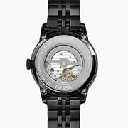  Shop Authentic Fossil Townsman Multi Function Mechanical Black Dial Black Steel Strap Watch for Men - ME3062 - Luxxuri