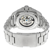  Shop Authentic Fossil Modern Machine Automatic Silver Dial Silver Steel Strap Watch for Men - ME3081 - Luxxuri