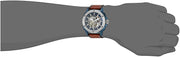  Shop Authentic Fossil Modern Machine Automatic Skeleton Silver Dial Brown Leather Strap Watch for Men - ME3135 - Luxxuri