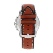  Shop Authentic Fossil Grant Sport Automatic Skeleton Blue Dial Brown Leather Strap Watch for Men - ME3140 - Luxxuri