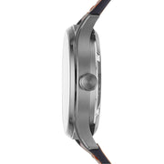  Shop Authentic Fossil Forrester Automatic Skeleton Grey Dial Brown Leather Strap Watch for Men - ME3178 - Luxxuri