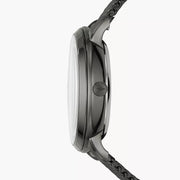  Shop Authentic Fossil Neutra Automatic Skeleton Black Dial Grey Mesh Strap Watch for Men - ME3185 - Luxxuri