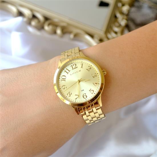  Shop Authentic Fossil Jacqueline Gold Dial Gold Steel Strap Watch for Women - ES3971 - Luxxuri