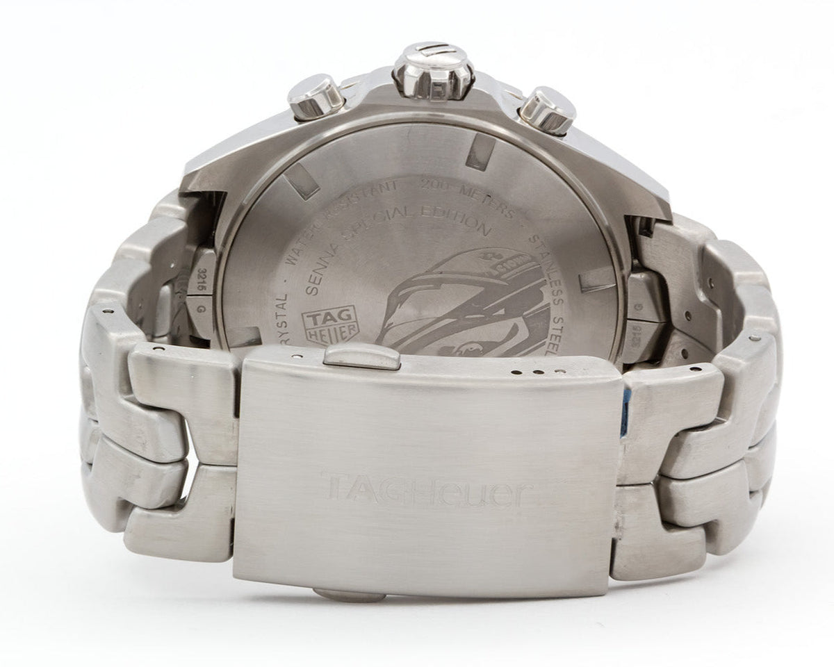  Shop Authentic Tag Heuer Formula 1 Ayrton Senna Special Edition Grey Dial Silver Steel Strap Watch for Men - CAZ101AF.BA0637 - Luxxuri