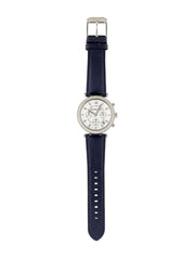  Shop Authentic Michael Kors Parker White Dial Navy Blue Leather Strap Watch for Women - MK2293 - Luxxuri