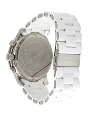  Shop Authentic Michael Kors Oversize White Dial White Steel Strap Watch for Men - MK8108 - Luxxuri
