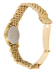  Shop Authentic Michael Kors Lexington Quartz Blue Dial Gold Steel Strap Watch For Women - MK3271 - Luxxuri