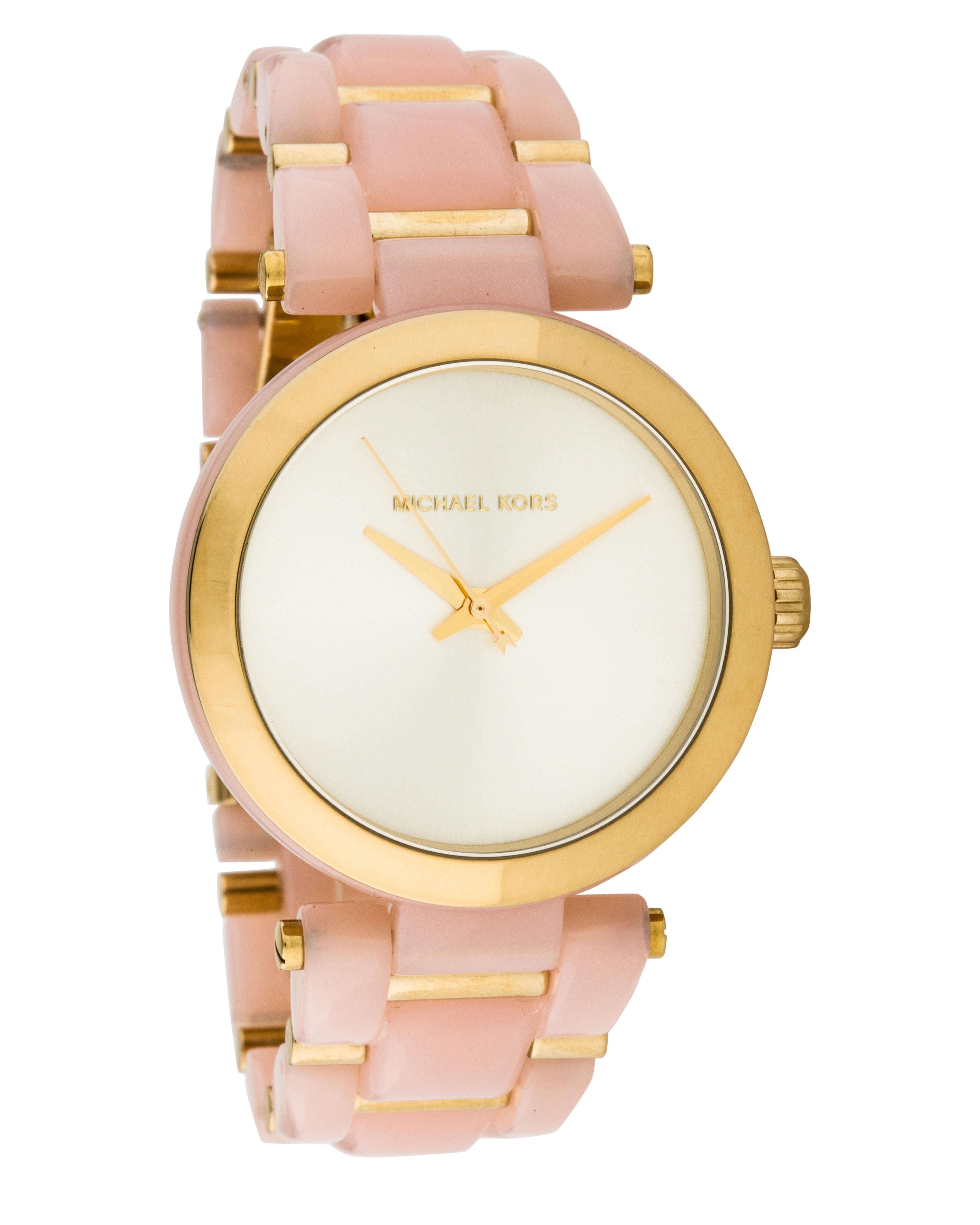  Shop Authentic Michael Kors Delray Rose Gold Dial Pink Steel Strap Watch for Women - MK4316 - Luxxuri