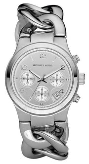  Shop Authentic Michael Kors Runway Twist Silver Dial Silver Stainless Steel Strap Watch for Women - MK3149 - Luxxuri
