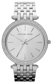  Shop Authentic Michael Kors Darci Silver Dial Silver Stainless Steel Strap Watch for Women - MK3190 - Luxxuri
