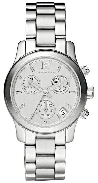  Shop Authentic Michael Kors Runway Silver Dial Silver Steel Strap Watch for Women - MK5428 - Luxxuri