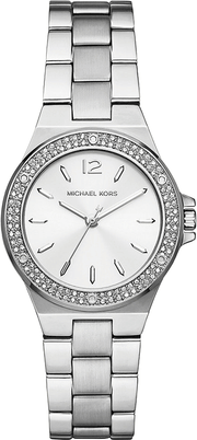  Shop Authentic Michael Kors Lennox Three Hand Silver Dial Silver Steel Strap Watch For Women - MK7280 - Luxxuri