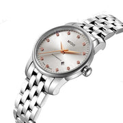  Shop Authentic Mido Baroncelli III Automatic Silver Dial Silver Steel Strap Watch For Women - M7600.4.21.1 - Luxxuri