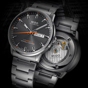  Shop Authentic Mido Commander II Automatic Chronometer Grey Dial Silver Steel Strap Watch For Men - M021.431.11.061.01 - Luxxuri