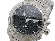  Shop Authentic Burberry Utilitarian Chronograph Black Dial Silver Steel Strap Watch For Men - BU9800 - Luxxuri