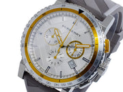  Shop Authentic Burberry Belt Chronograph Silver Dial Brown Rubber Strap Watch For Men - BU9811 - Luxxuri
