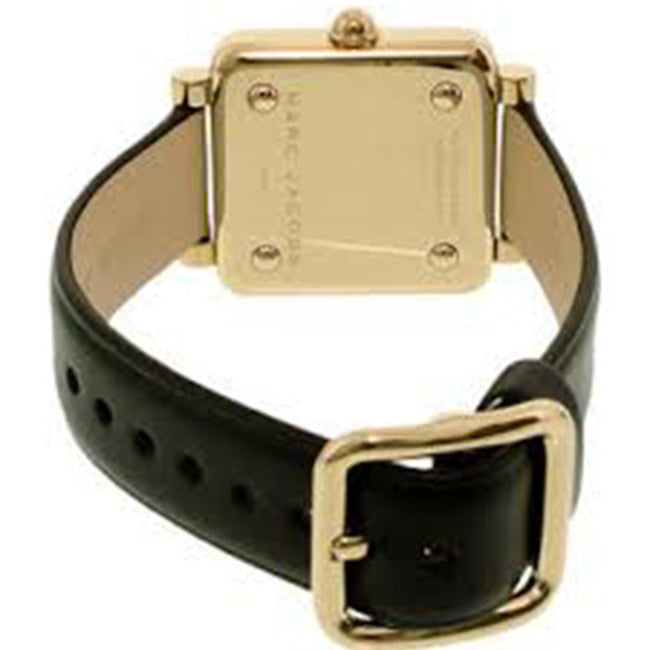  Shop Authentic Marc Jacobs Vic Silver Dial Black Leather Strap Watch for Women - MJ1437 - Luxxuri
