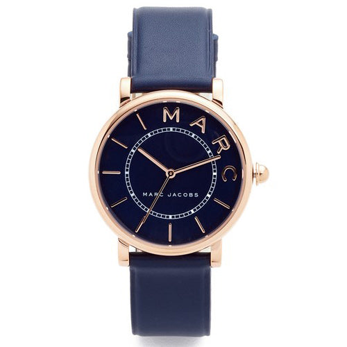  Shop Authentic Marc Jacobs Roxy Navy Blue Dial Blue Leather Strap Watch for Women - MJ1534 - Luxxuri