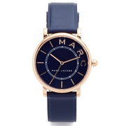  Shop Authentic Marc Jacobs Roxy Navy Blue Dial Blue Leather Strap Watch for Women - MJ1534 - Luxxuri