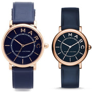  Shop Authentic Marc Jacobs Roxy Navy Blue Dial Blue Leather Strap Watch for Women - MJ1534 - Luxxuri