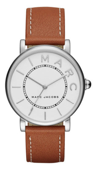  Shop Authentic Marc Jacobs Roxy White Dial Brown Leather Strap Watch for Women - MJ1571 - Luxxuri