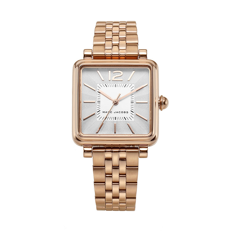  Shop Authentic Marc Jacobs Vic Silver Dial Rose Gold Steel Strap Watch for Women - MJ3514 - Luxxuri
