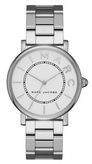  Shop Authentic Marc Jacobs Roxy White Dial Silver Steel Strap Watch for Women - MJ3521 - Luxxuri