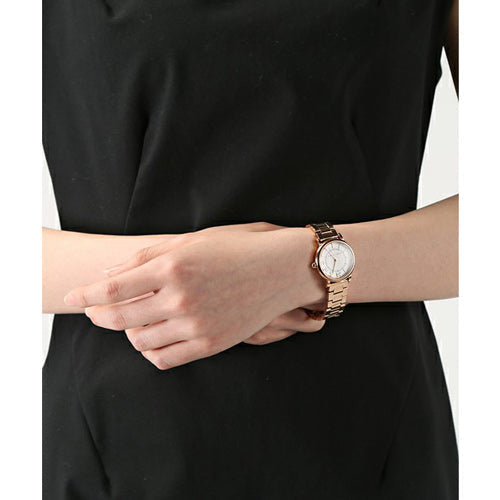  Shop Authentic Marc Jacobs Roxy White Dial Rose Gold Steel Strap Watch for Women - MJ3527 - Luxxuri