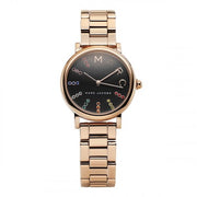  Shop Authentic Marc Jacobs Roxy Black Dial Rose Gold Steel Strap Watch for Women - MJ3569 - Luxxuri