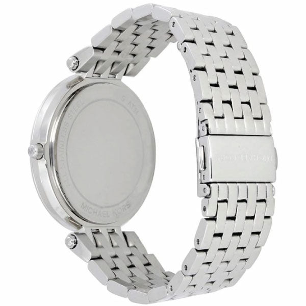  Shop Authentic Michael Kors Darci Crystal Pink Dial Silver Stainless Steel Strap Watch for Women - MK3352 - Luxxuri