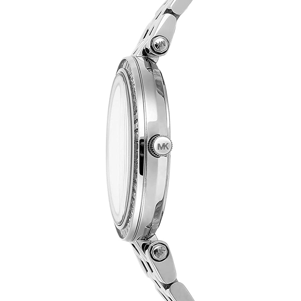  Shop Authentic Michael Kors Darci Silver Dial Silver Stainless Steel Strap Watch for Women - MK3364 - Luxxuri