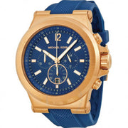  Shop Authentic Michael Kors Dylan Blue Dial Blue Rubber Strap Watch for Men - MK8295 - Luxxuri