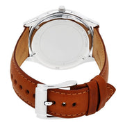  Shop Authentic Michael Kors Slim Runway Analog Blue Dial Brown Leather Strap Watch For Men - MK8508 - Luxxuri