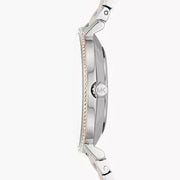  Shop Authentic Michael Kors Pyper Quartz Mother of Pearl White Dial Two Tone Steel Strap Watch For Women - MK1066 - Luxxuri