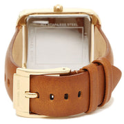  Shop Authentic Michael Kors Lake White Dial Brown Leather Strap Watch For Women - MK2584 - Luxxuri