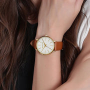  Shop Authentic Michael Kors Pyper Quartz Silver Dial Brown Leather Watch For Women - MK2740 - Luxxuri
