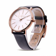  Shop Authentic Michael Kors Pyper Quartz White Dial Black Leather Strap Watch For Women - MK2834 - Luxxuri